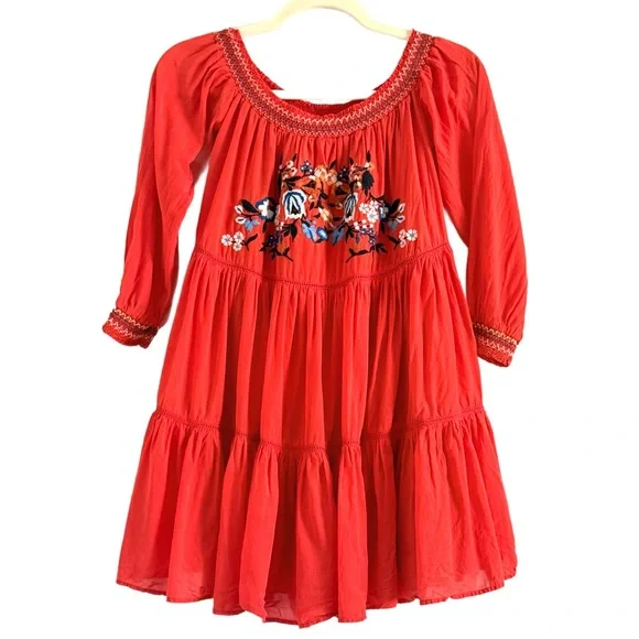 ☘️ 3/$17 Free People *flaw Sunbeams A-Line Dress XS - Picture 10 of 12